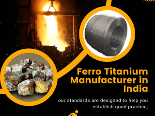 Bulk Supply of Ferro Titanium Lumps 65% – Contact Today!