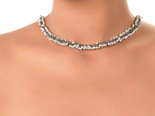 Buy Silver Pearl Necklaces at wholesale price