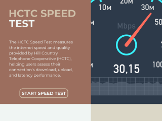 How HCTC Speed Test helps monitor internet speed fluctuations.