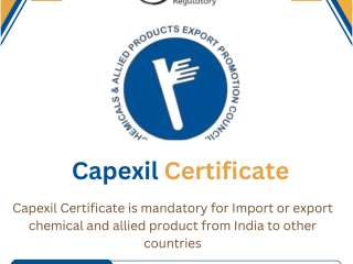 Capexil Certificate