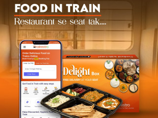 Feeling Hungry on Train Journey? Order Food in Train by Railrestro