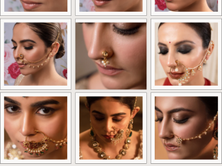 Shop Kundan Polki Nose Pin | Anana