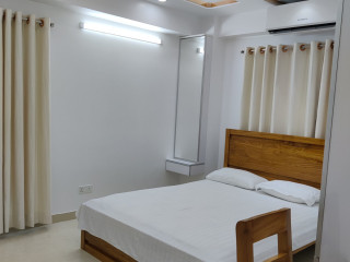 Rent a Cozy Fully Furnished Two Room Apartment in Bashundhara R/A.