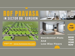 ROF Pravasa Sector 88A Gurugram: World-Class Amenities for Modern Lifestyles