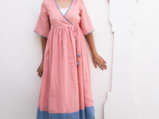 Buy Cotton Wrap Dresses Online