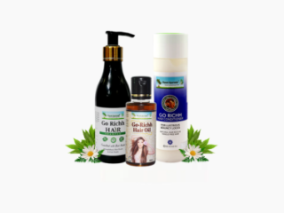 Natural Supplement For Healthy Hair - Go-Richh Hair Combo By Planet Ayurveda