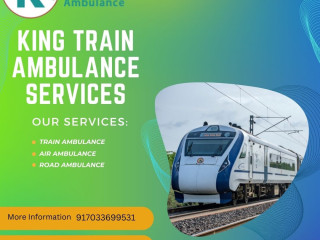 King Train Ambulance Services in Ranchi is providing aid to patients in emergency