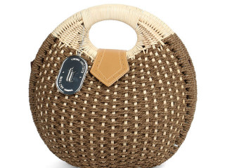 Shop Crescent Chic Basket Bag for Women Online