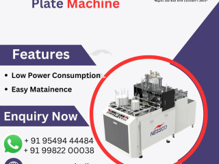 Advanced Fully Automatic Paper Plate Making Machine