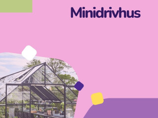 Minidrivhus til højbed - Dittdrivhus