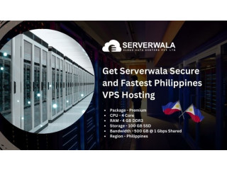 Get Serverwala Secure and Fastest Philippines VPS Hosting