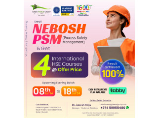 HSE Workplace Culture with Nebosh PSM Course in Qatar