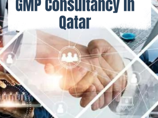 GMP Consultancy in Qatar