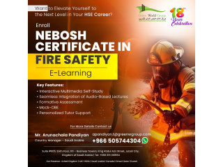 Professional Training in HSE - Nebosh Fire safety Course in KSA