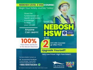 Scaleup Your HSE Skills learn Nebosh HSW Course in KSA