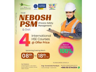 Potential Planning For Future with Nebosh PSM in KSA