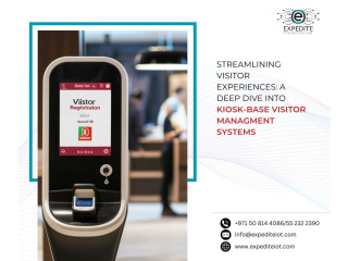 Expedite IT represents the Kiosk Visitor Management System in Saudi Arabia