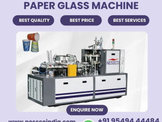 Buy Nessco Paper Glass Making Machine in Saudi Arabia