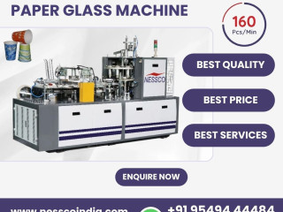 Durable Fully Automatic Paper Glass Machine in Saudi Arabia