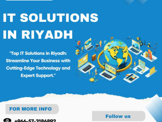 How IT Solutions in Riyadh Improve Efficiency and Security?