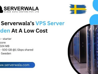 Buy Serverwala’s VPS Server Sweden At A Low Cost