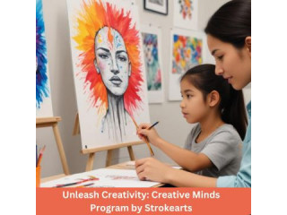 Unleash Creativity: Creative Minds Program by Strokearts