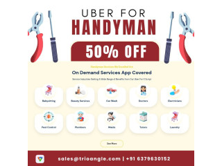 Launch an "Uber for Handyman" Empire - 50% Off Software!