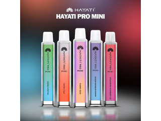 Enjoy Every Puff: Introducing Hayati Pro Mini Disposable Vape with 600 Puffs