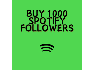 Buy 1000 Spotify followers- Active