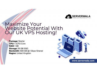 Maximize Your Website Potential With Our UK VPS Hosting!