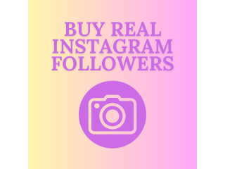 Buy real Instagram followers for organic engagement