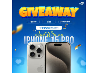 Completely free iPhone 15 Pro Max Giveaway