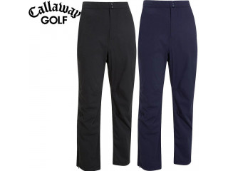 Callaway Golf Mens Stormlite Waterproof Trousers Stretch Golf Rain Pants