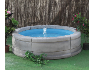Serene Fountain Pool Surround for Your Garden