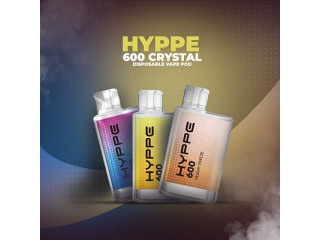 Expertise Ultimate Convenience with the Hyppe 600 Crystal Disposable Vape Pod