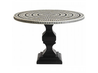 Introduce the Elegance of Bone Inlay Dining Table Sets