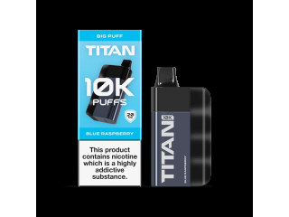 Vape Longer, Enjoy More: Titan 10K Puffs Disposable Vape
