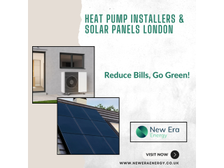 Heat Pump Installers & Solar Panels London: Reduce Bills, Go Green!