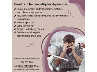 Benefits of homeopathy for depression