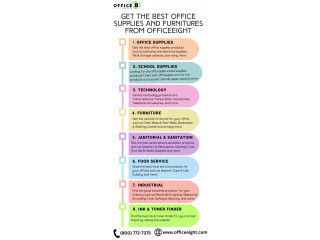 Get the Best Office Supplies and Furnitures from Officeeight