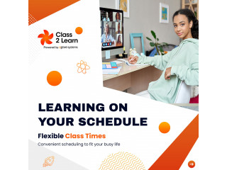 Learn Flexible, Engaging, and Stress-Free Education with Class2Learn