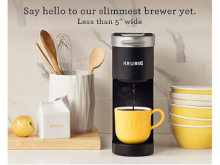 Price off: 40% #Keurig K-Mini Single Serve Coffee Maker, Black