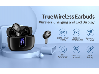 Price Off : 41% TAGRY Bluetooth Headphones True Wireless Earbuds 60H Playback
