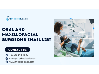 Buy Oral And Maxillofacial Surgeons Email List
