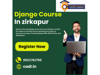 Django course near me in Zirakpur at CADL.