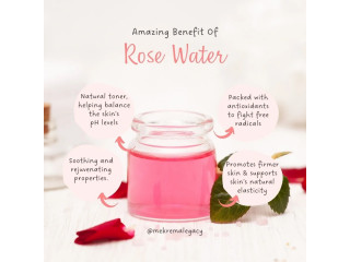 Organic Rose Water Elegance