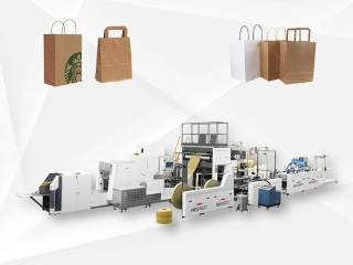 Shop High Speed Paper Shopping Bag Making Machine