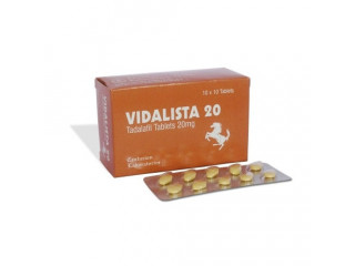 Vidalista 20 mg – To Increase S*xu*l Intention