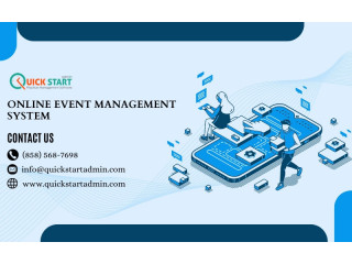 Online Event Management System - QuickstartAdmin