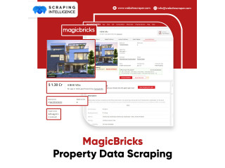 MagicBricks Property Data Scraping services
